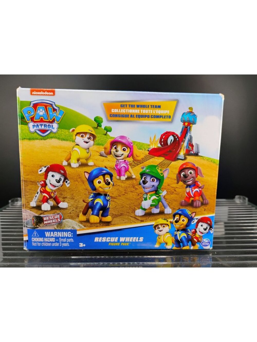 Paw Patrol Rescue Wheels Figure Pack 7-Piece Set For Ages 3+